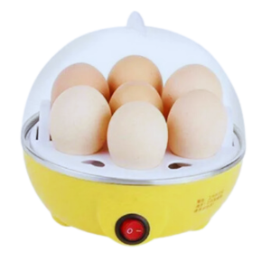 Multi-Function Electric Egg Cooker 7 Eggs Capacity Auto-Off Fast Egg Boiler Steamer Cooking Tools