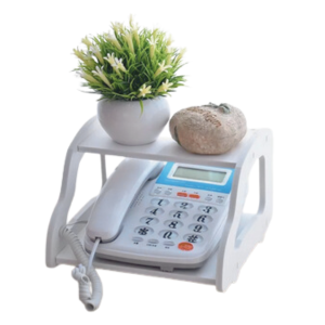 PVC Tarpaulin Double Layer Wall Mounted Shelf Stand for Wifi Router