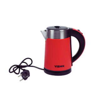 VISION Electric Kettle 1 Liter VIS-EK-013 Red