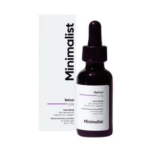 Minimalist 0.3Percent Retinol Face Serum For Anti Aging