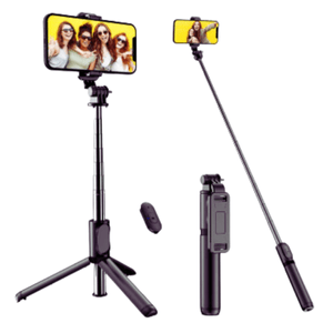 Versatile 37-Inch Q07 - N08 Flexible Selfie Stick Tripod Stand with Bluetooth Remote Control