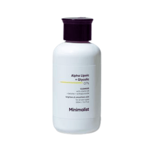 Minimalist Alpha Lipoic plus Glycolic 07percent Cleanser