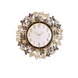 Wall Clocks Enamel Preciser Kitchen Wall Clocks Non-Ticking Wall Clock Battery