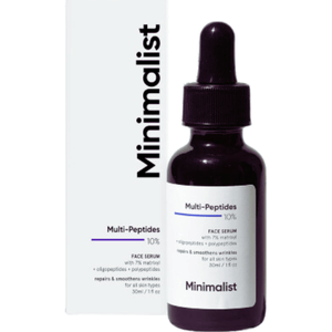 Minimalist Multi-Peptides 10 Percent Face Serum
