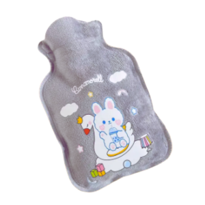 Mini Velvet Hot Water Portable Soft Bag For Babies - Hot Water Bag