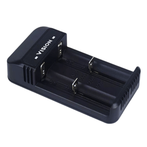 Vision Rechargeable Battery Charger-Li-ion-2 Slot