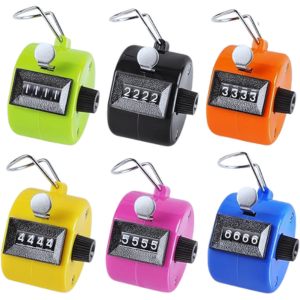 Hand Tally Counter, Tasbih, Finger Tosbi With Ring-Silver
