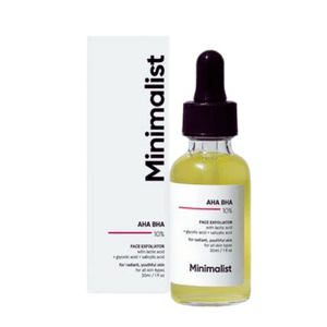 Minimalist AHA BHA 10 percent Face Exfloiator