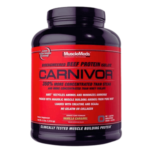 Musclemeds Carnivor Beef Protein Manufactured -350% More Concetrated Than Steak