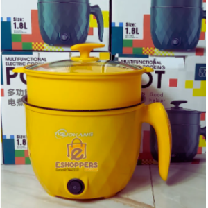 Multifunctional Mini Electric Rice Cooker | Non-Stick Cooking Pot | 1.8 Ltr