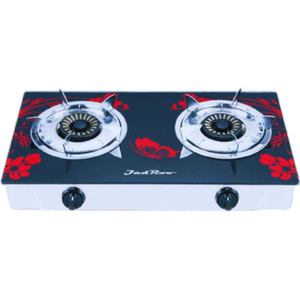 JadRoo JR-GS 121 Imported Tempered Glass Auto 2 Burner Gas Stove