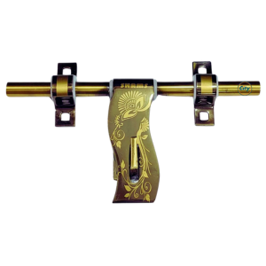 Latest Model Fancy Door Aldrop Antique Brass Polished Door Hajbolt Heavy 3mm