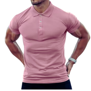 New Casual Polo Shirt Men's Short Sleeve