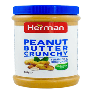 Herman Peanut Butter Crunchy Jar