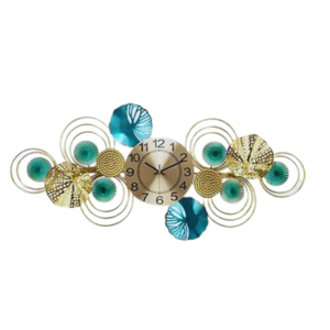 TAISK Metal Wall Clock for Living Room 92x45cm