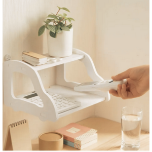 High Quality PVC Tarpaulin Double Layer Wall Mounted Shelf Stand