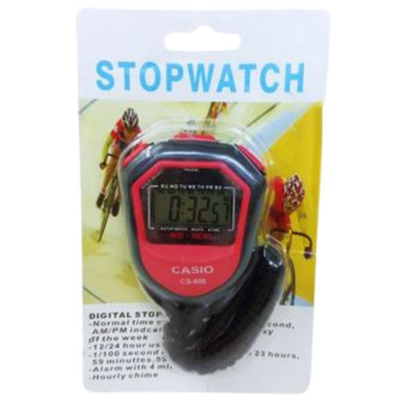 Digital Stop Watch Black - CS 808 | Stop Watch