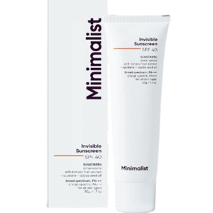 Minimalist Invisible Sunscreen SPF 40