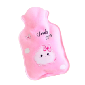 Mini Velvet Hot Water Portable Soft Bag For Babies - Hot Water Bag
