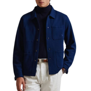 Double-Knit Overshirt