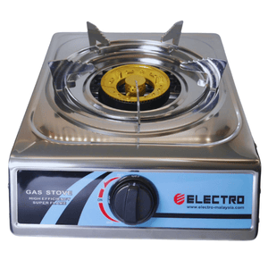 ELECTRO Single Burner SS Gas Stove