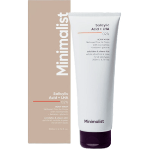 Minimalist Salicylic Acid Plus LHA 02 Percent Body Wash